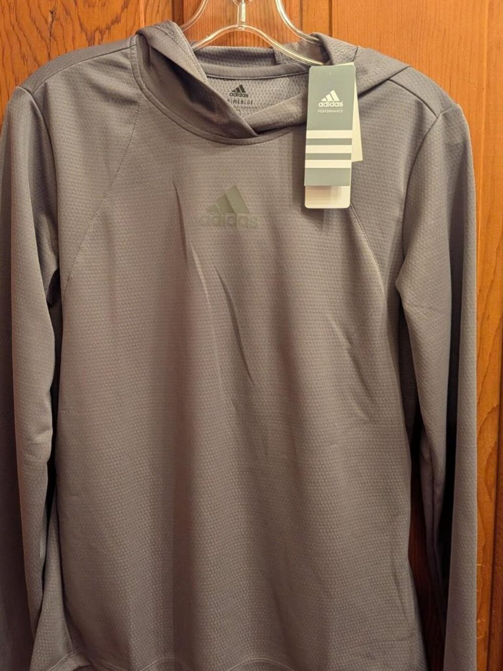 Women's Adidas Long Sleeve Hooded Prime Shirt Small